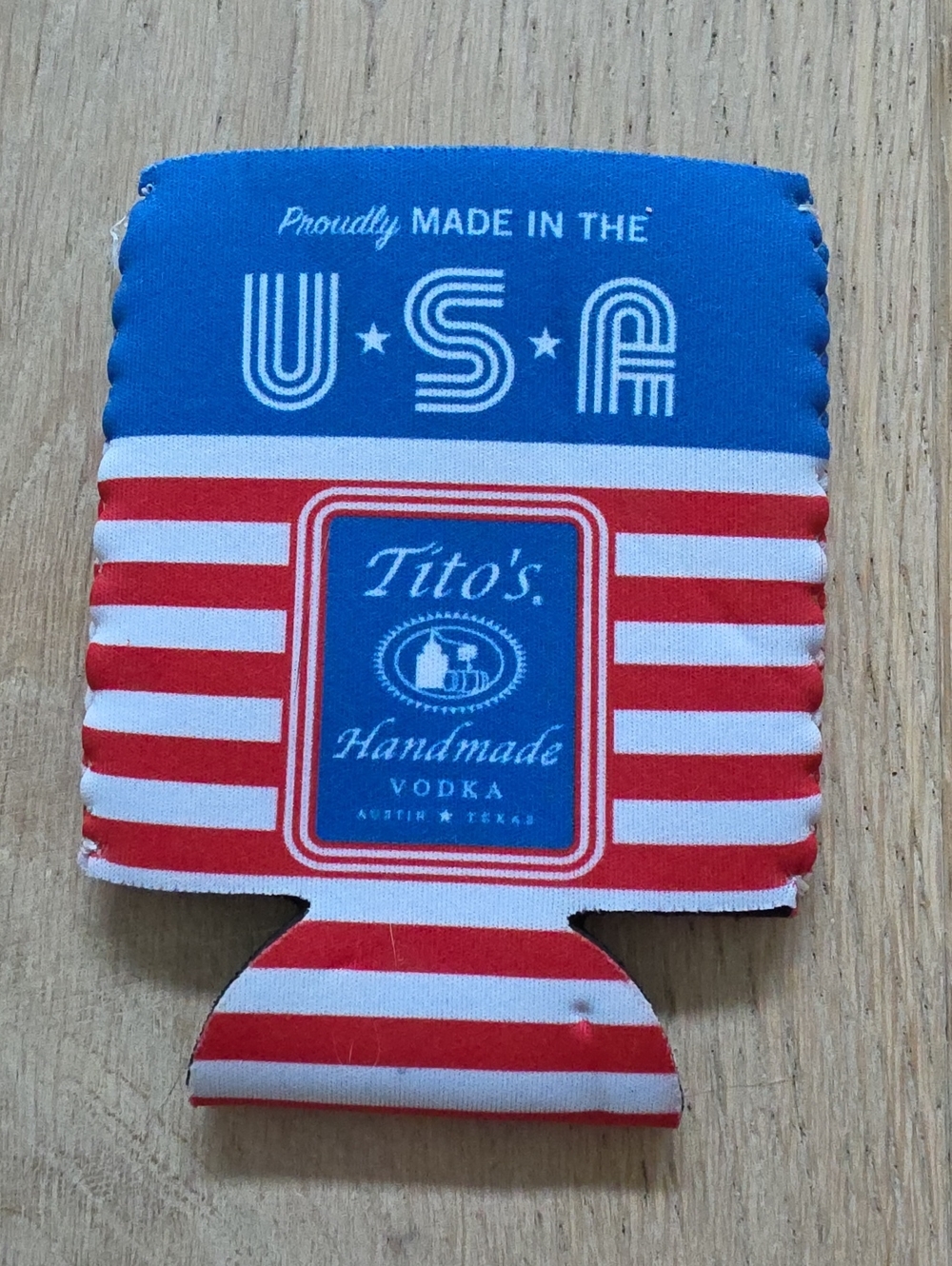 NWOT Tito's Handmade Vodka USA Can Cooler